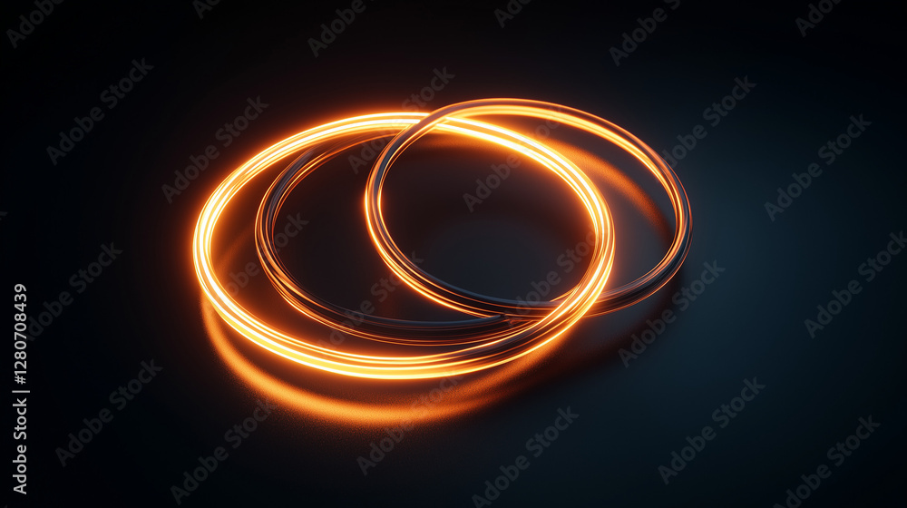 abstract fire circle abstract fire circle