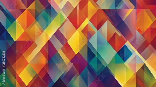 Modern Abstract Geometric Pattern