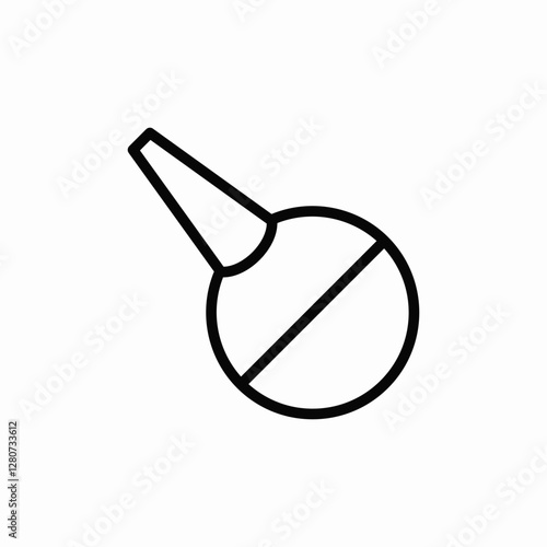 enema icon vector sign