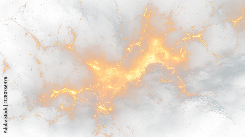Obraz premium a fire is burning in the sky