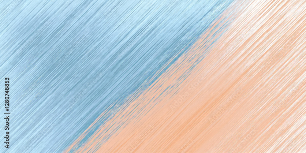 A non-seamless brushed metal texture in pastel peach fuzz and chambray blue, with subtle gold highlights for a premium effect. A non-seamless brushed metal texture in pastel peach fuzz and chambray blue, with subtle gold highlights for a premium effect.