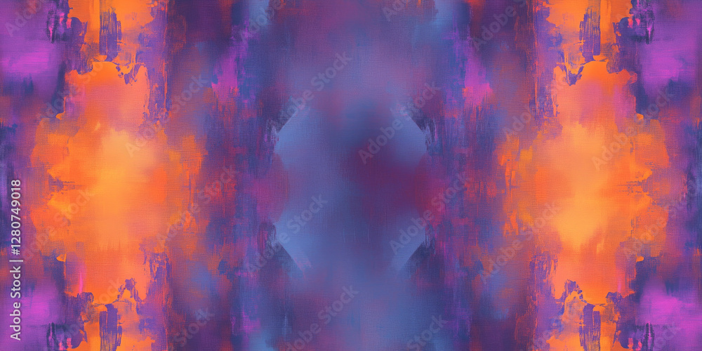 A seamless abstract background with neon-infused gradients of lilac, chambray blue, and burnt orange, creating a modern and futuristic glow. A seamless abstract background with neon-infused gradients of lilac, chambray blue, and burnt orange, creating a modern and futuristic glow.