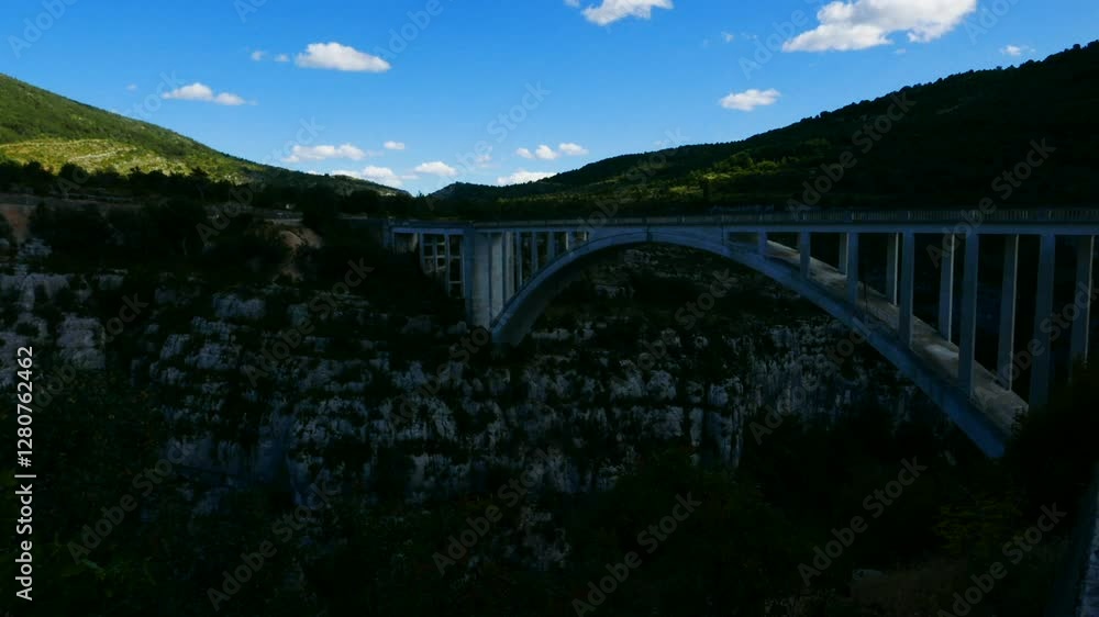 Verdon Gorge And Artuby Bridge, France. Timelapse
Verdon Gorge And Artuby Bridge, France. Timelapse