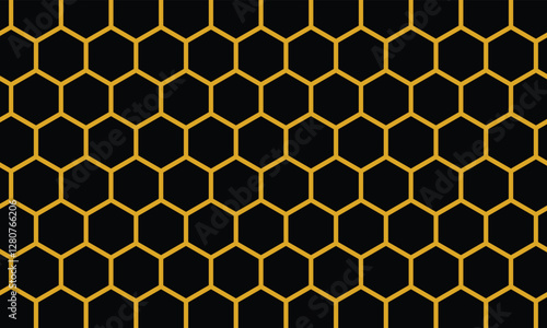 seamless honeycomb pattern