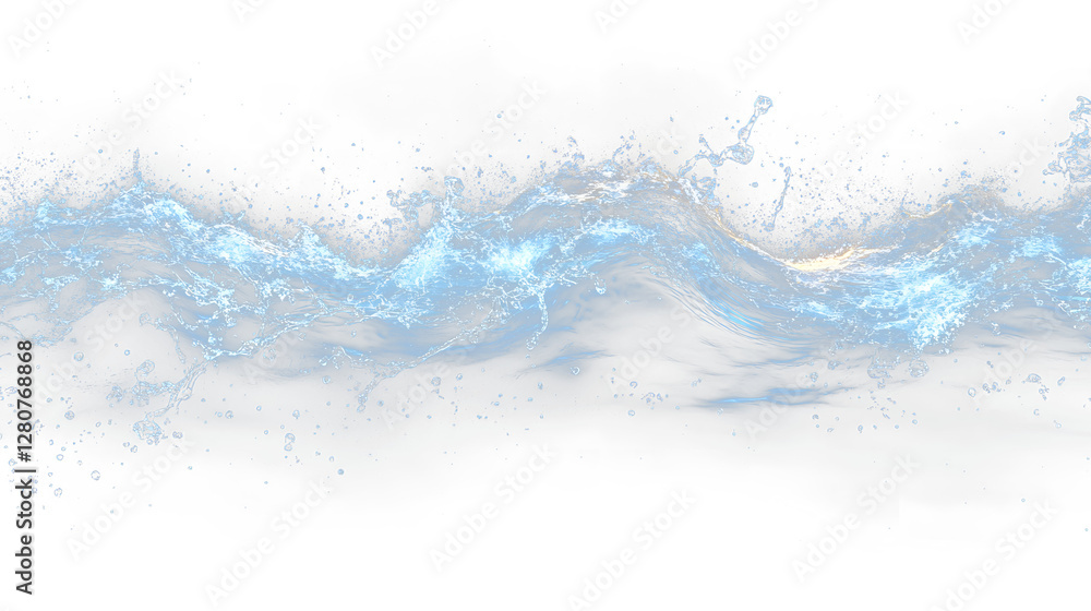 a blue wave of water on a black background a blue wave of water on a black background