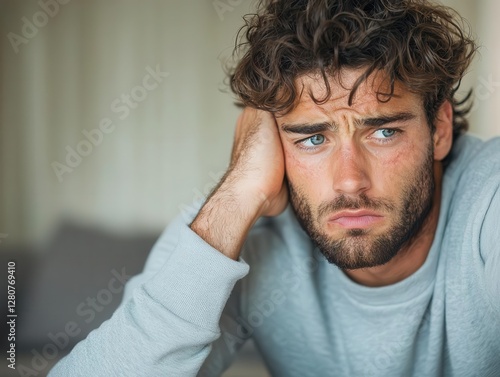 Wallpaper Mural 4K Detail Realistic Crushing sense of heartbreak, emotional pain overwhelming Torontodigital.ca