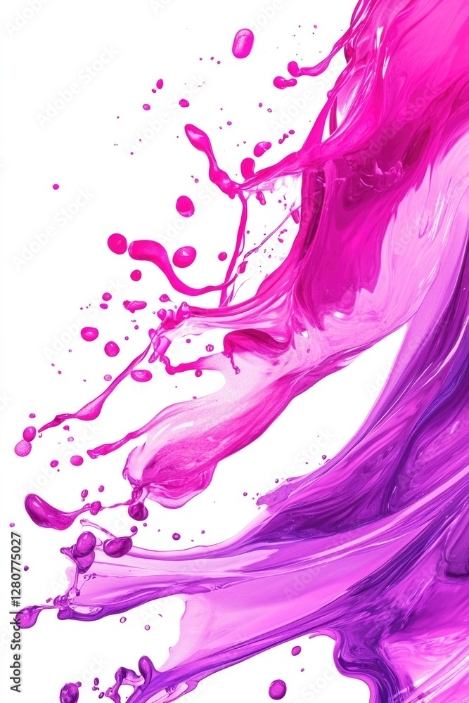 Fototapeta premium Colorful Paint Splatter