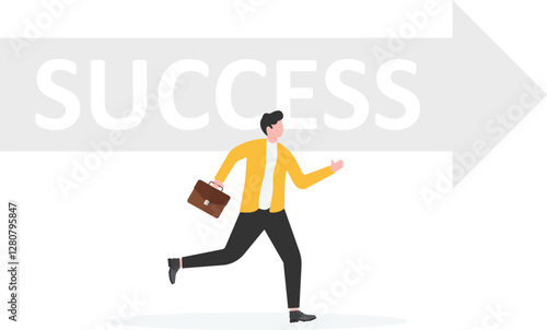 Businessmen run the business, take the company to the top in the market,

