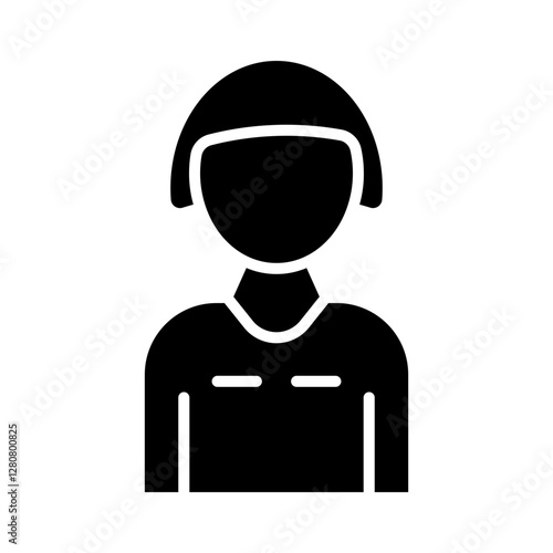 Flight Attendant Icon Design