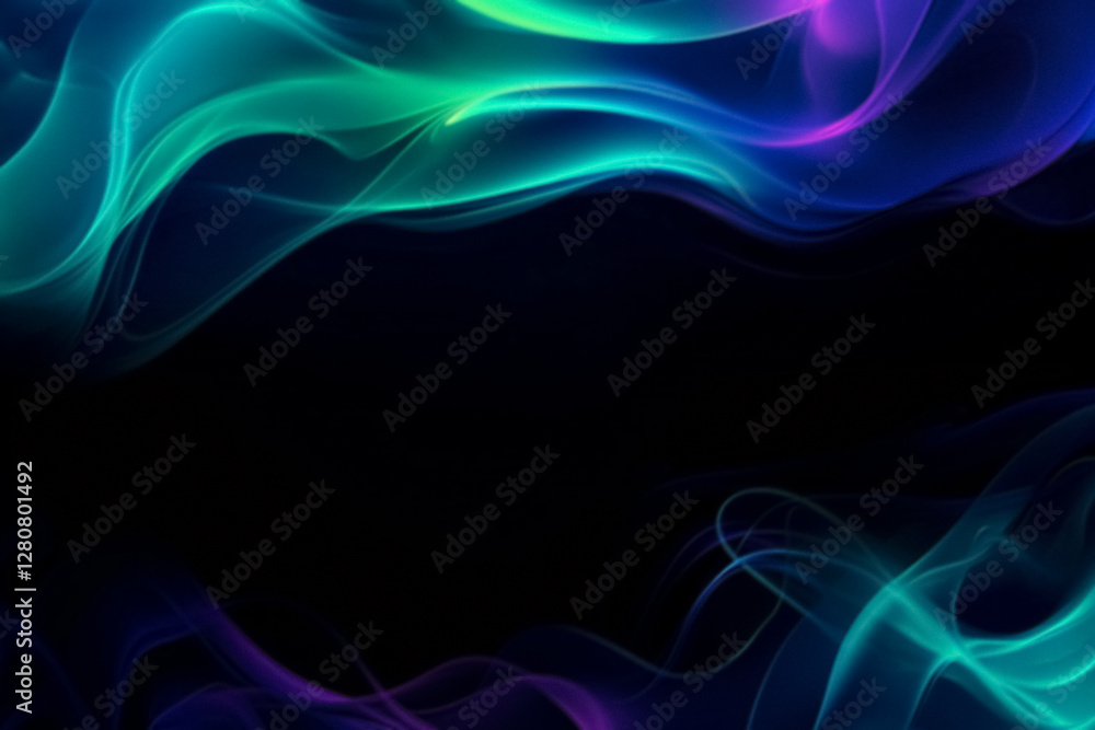 Fototapeta premium Colored Witch Smoke Overlays with Mystical Fog Effects, Ethereal Color Transitions, and Magical Texture Patterns – Enchanting Design for Fantasy and Creative Projects