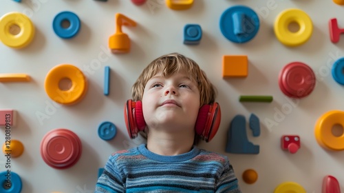 Autism research on improving sensory processing using sound environments. Featuring auditory stimuli and response tracking