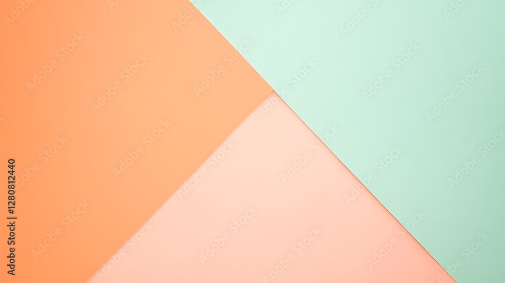 Abstract pastel color background with geometric shapes Abstract pastel color background with geometric shapes