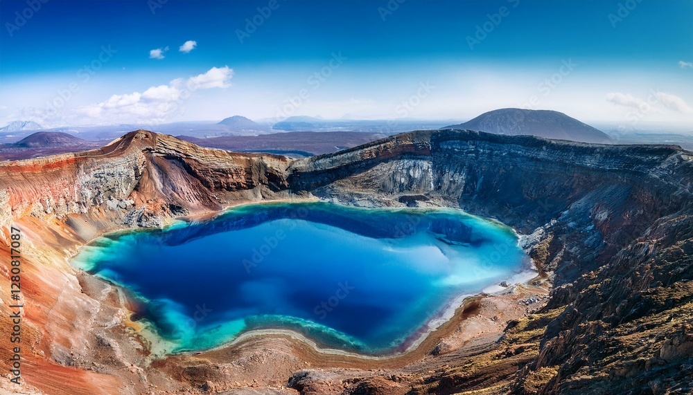 Fototapeta premium Each layer of the landscape contributes to its grandeur. 