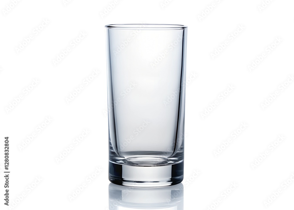 highball glass isolated on a white background highball glass isolated on a white background