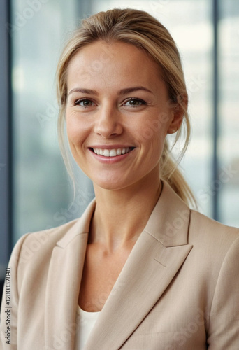 Portrait einer attraktiven Geschäftsfrau 