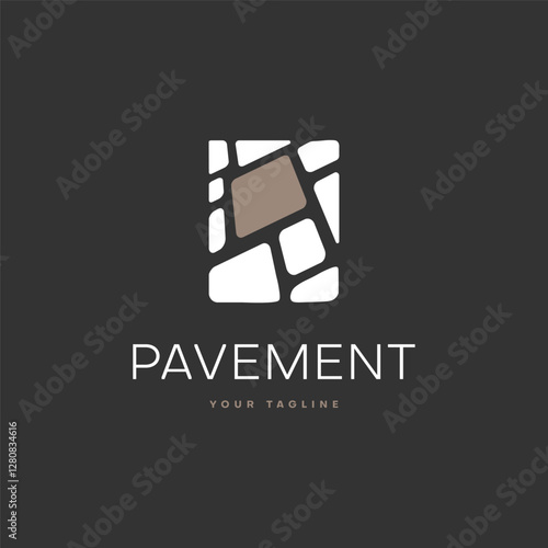 Pavement logo. Landscaping and interlock design.
