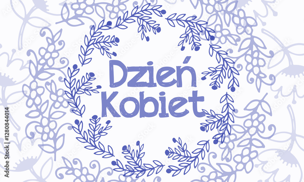 Naklejka premium Dzień kobiet