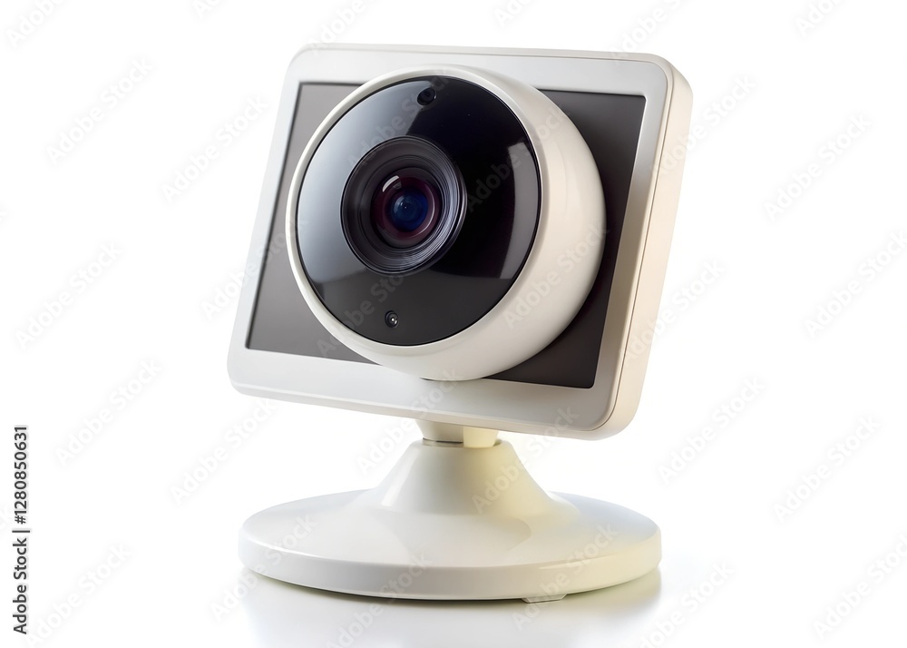 home monitor isolated on a white background home monitor isolated on a white background