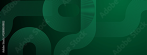 green gradient circular patterns on modern background ideal for creating vibrant and dynamic designs for backgrounds, textiles, and print materials.