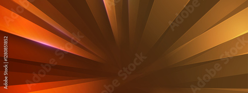 brown and orange gradient abstract background with radiating lines. Suitable for modern designs, technology graphics, digital artwork, and futuristic concepts.