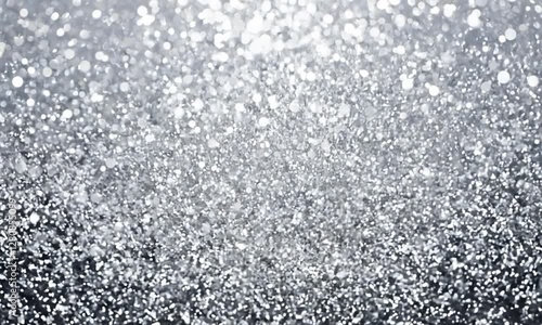  Abstract silver glitter background. generative ai