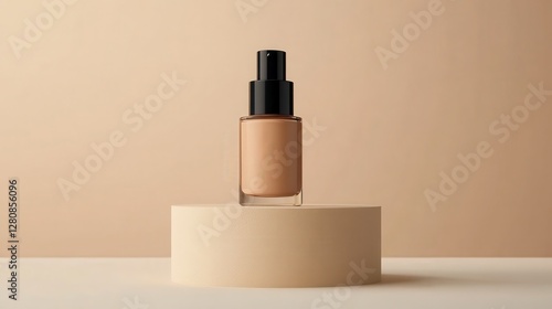 Elegant beauty product showcase minimalist studio photography soft tones close-up aesthetic appeal