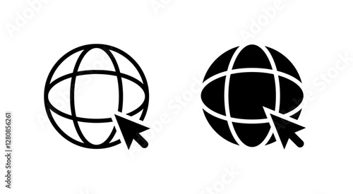 Web Browser vector icons. Web site icon set. Browser icons. Web icons. Internet browser icons.