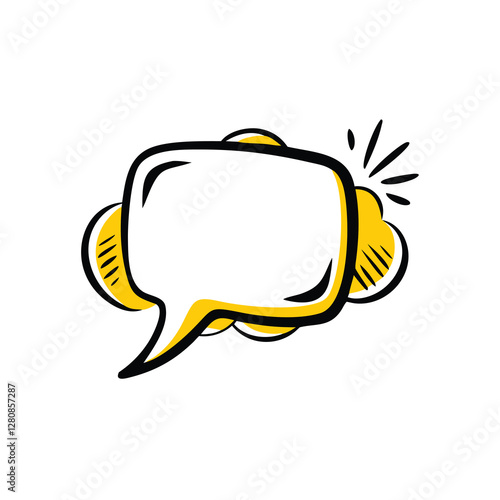 speech bubble with speech Adobe Illustrator Artwork