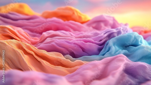 The design features a winter white abstract background with modern wavy line patterns and guilloche curves in monochrome colors, combined with abstract art line designs and a tech pattern on squiggly