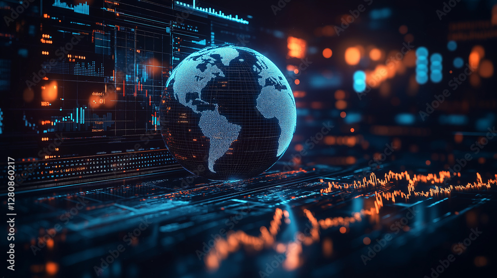 Obraz premium The Role of Artificial Intelligence in Financial Markets. Generative Ai