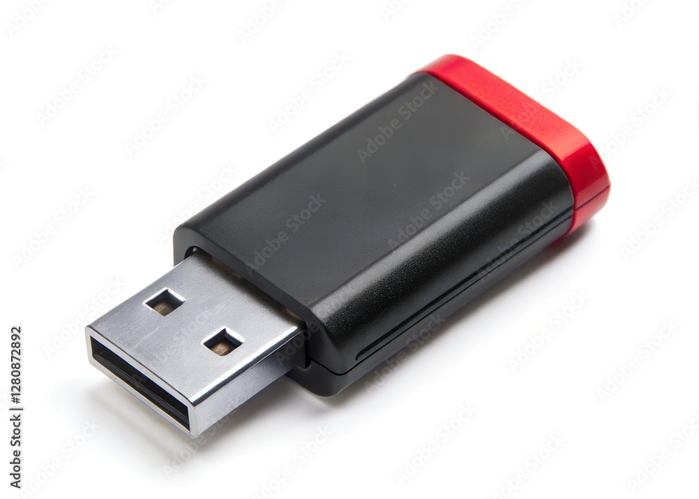 usb flash drive isolated on a white background usb flash drive isolated on a white background