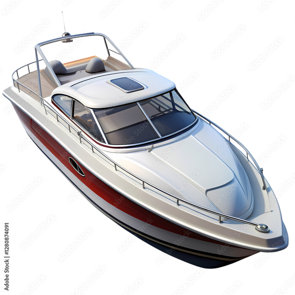 Naklejka premium speed boat