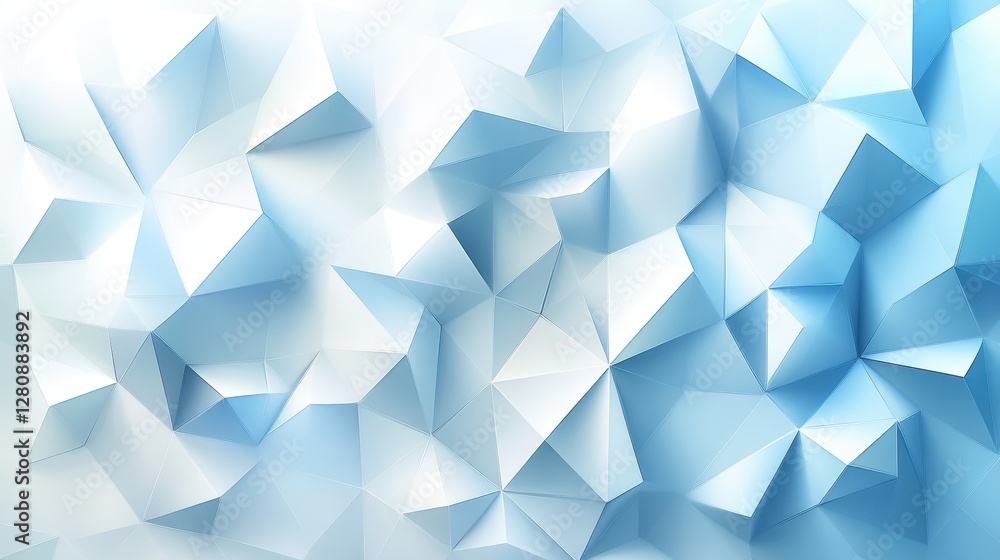 Abstract blue and white geometric background Abstract blue and white geometric background