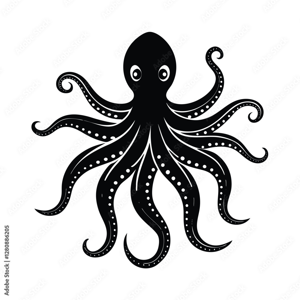 Octopus Vector Illustration Octopus Vector Illustration