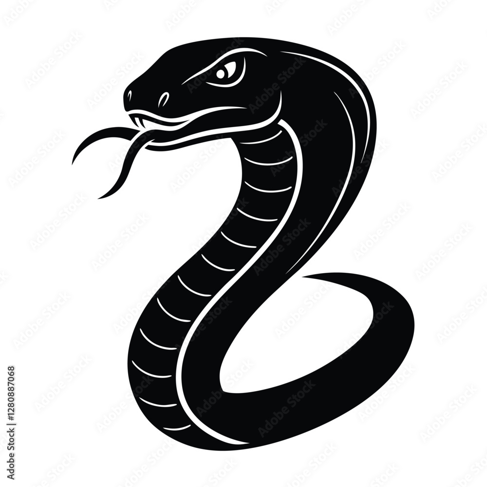 Fototapeta premium Snake Vector Illustration