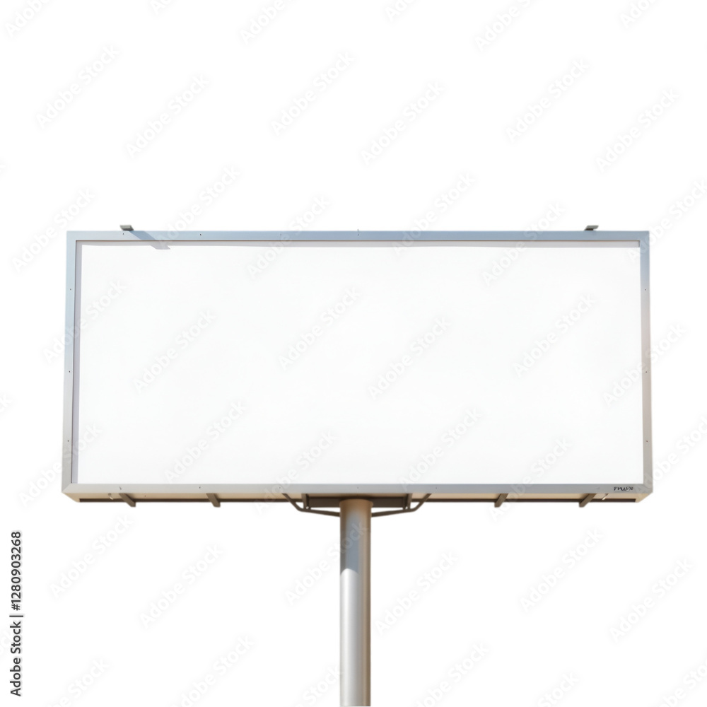 Blank Advertising Board, Outdoor Display, Marketing Space Blank Advertising Board, Outdoor Display, Marketing Space