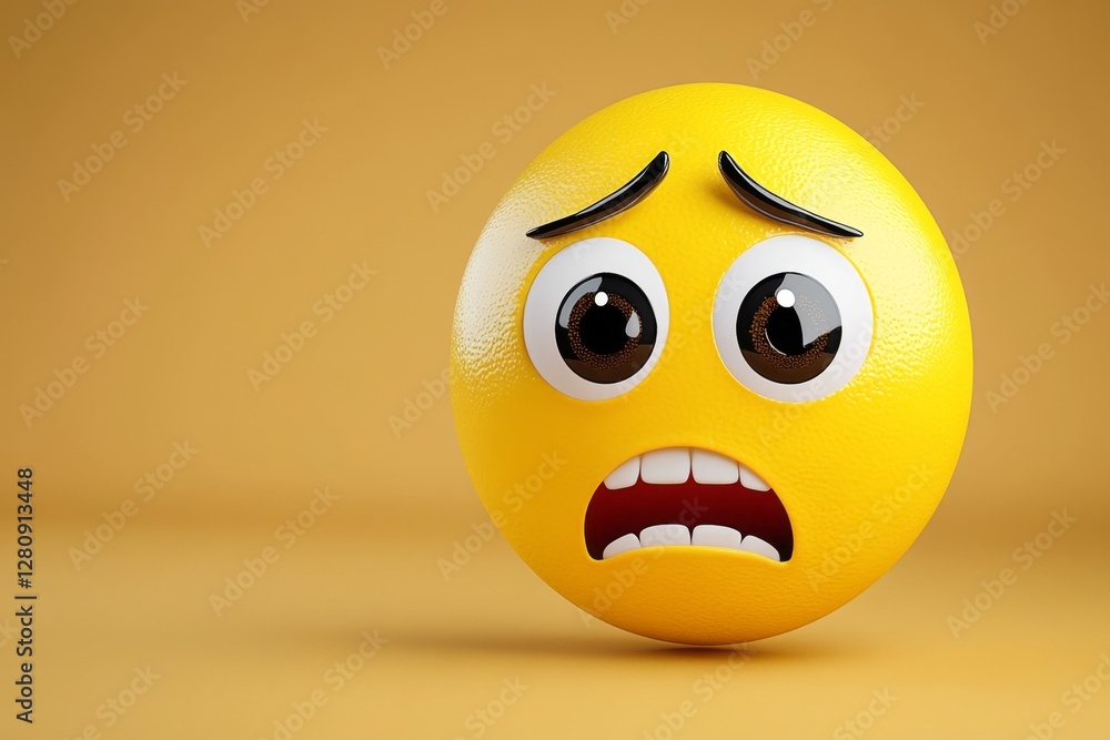 Crying Emoticon / Emoji Character Illustration Crying Emoticon / Emoji Character Illustration