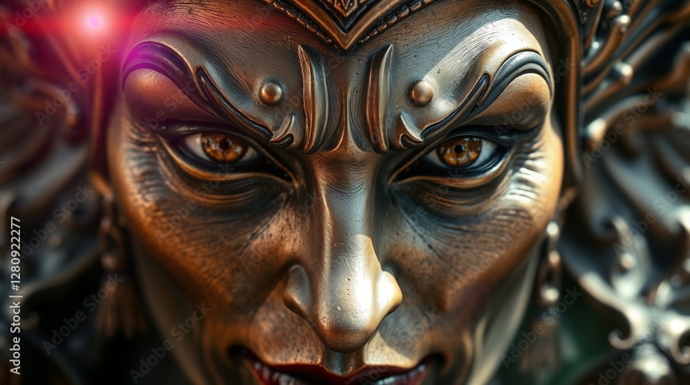 Portrait of the Evil Queen, Snow White’s Stepmother, in a Dark and Mysterious Setting Portrait of the Evil Queen, Snow White’s Stepmother, in a Dark and Mysterious Setting
