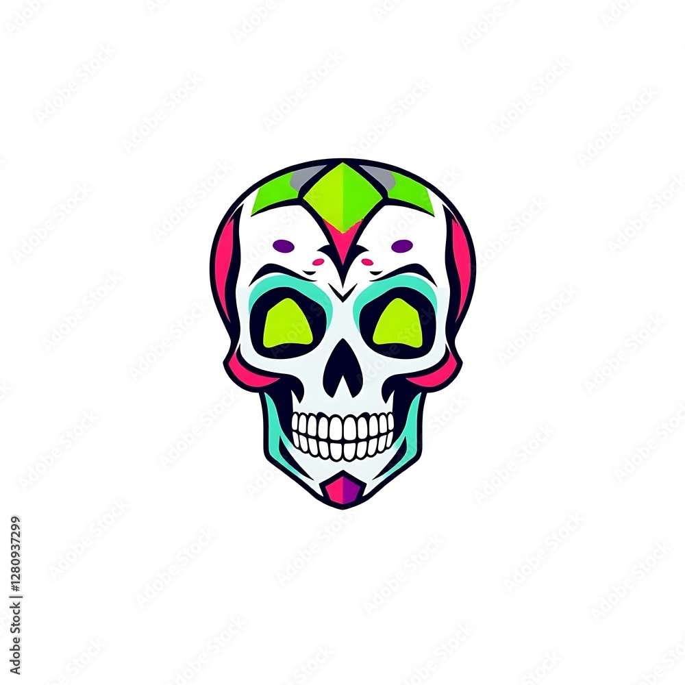 Adorable Skull Logo - Cute and Playful Skull Design for Various Uses Adorable Skull Logo - Cute and Playful Skull Design for Various Uses