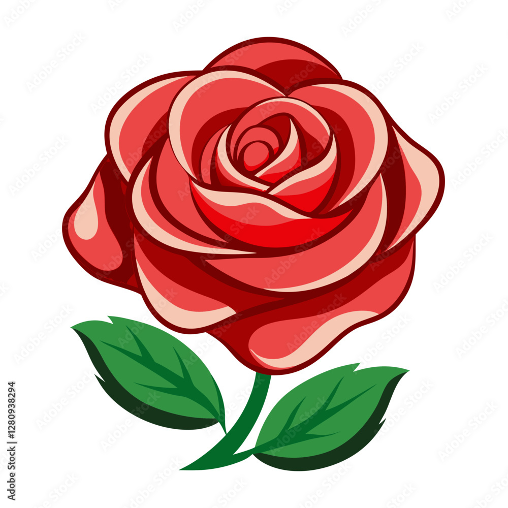 vector Red Rose with Green Leaves
vector Red Rose with Green Leaves