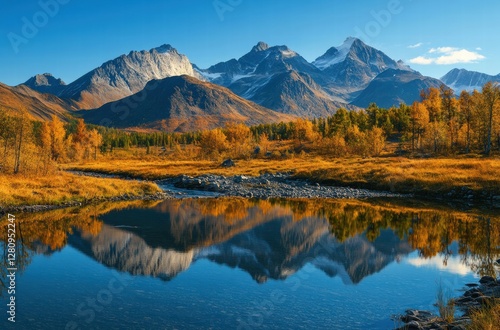 autumn in the mountains
