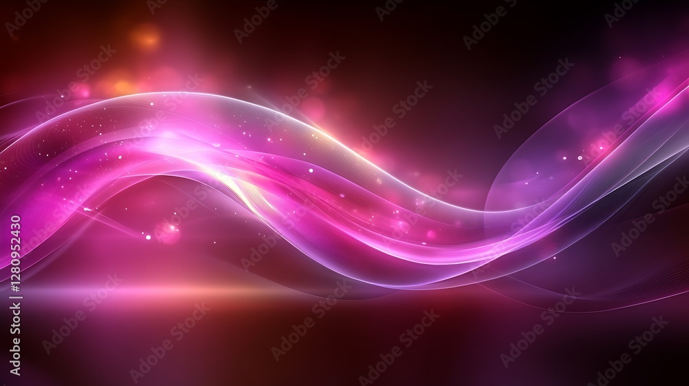 Abstract glowing waves background (1) Abstract glowing waves background (1)