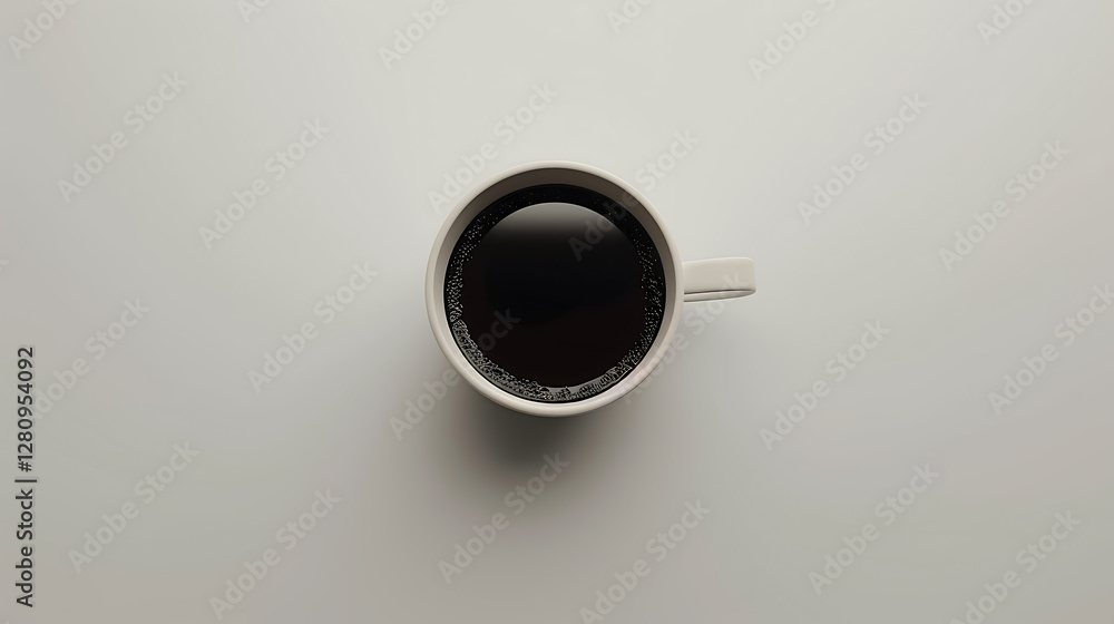 cup of black coffee isolated cup of black coffee isolated
