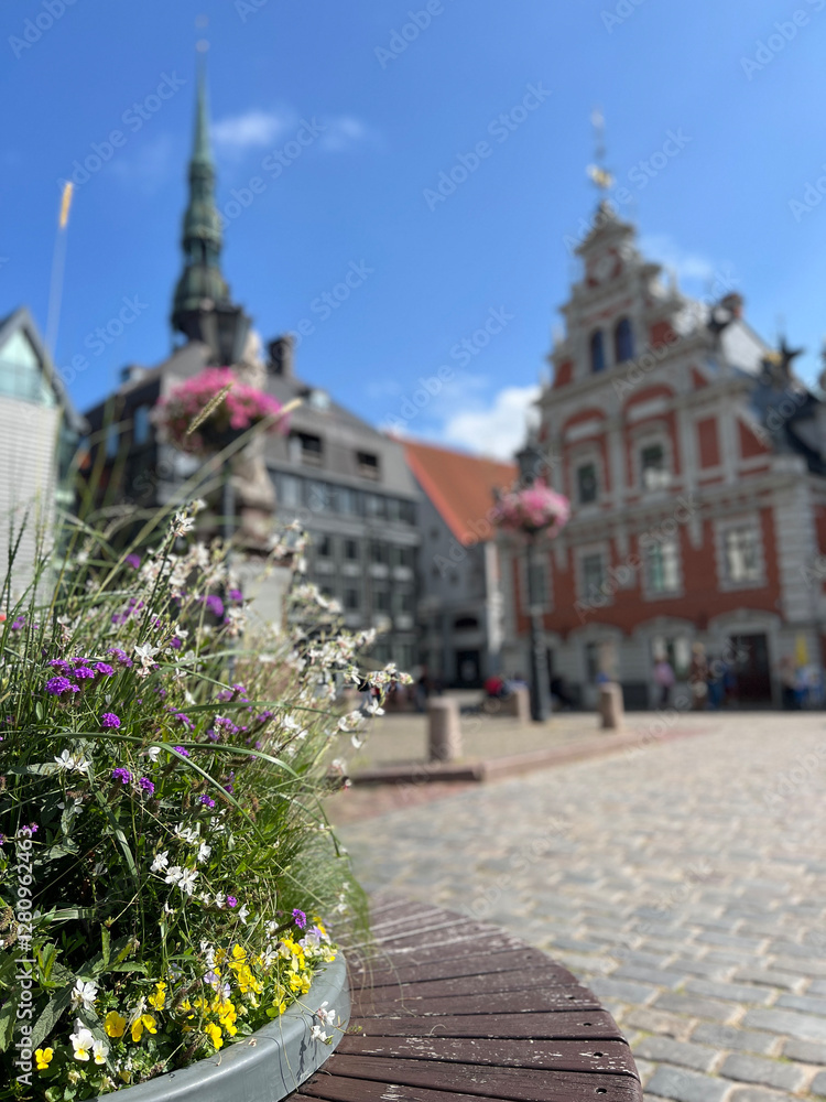 Town hall square in Riga