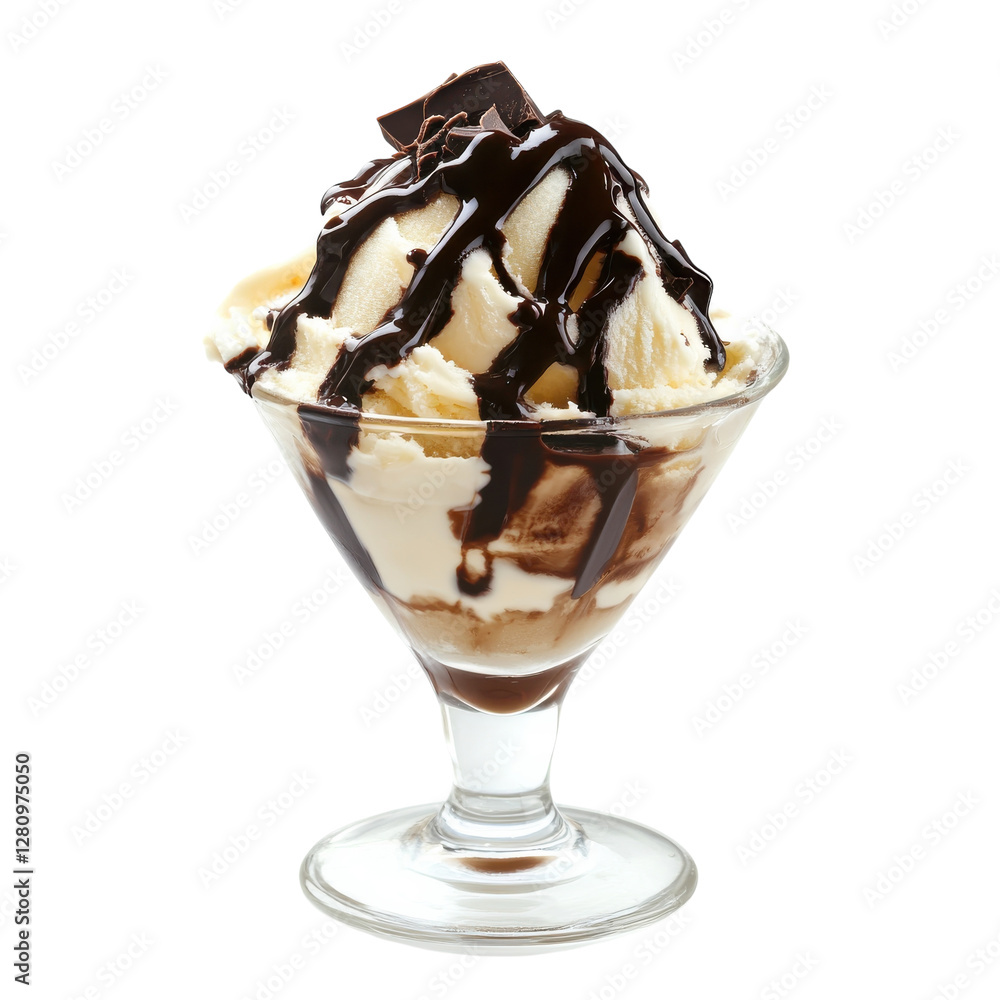 Affogato Coffee Dessert on transparent background. Affogato Coffee Dessert on transparent background.