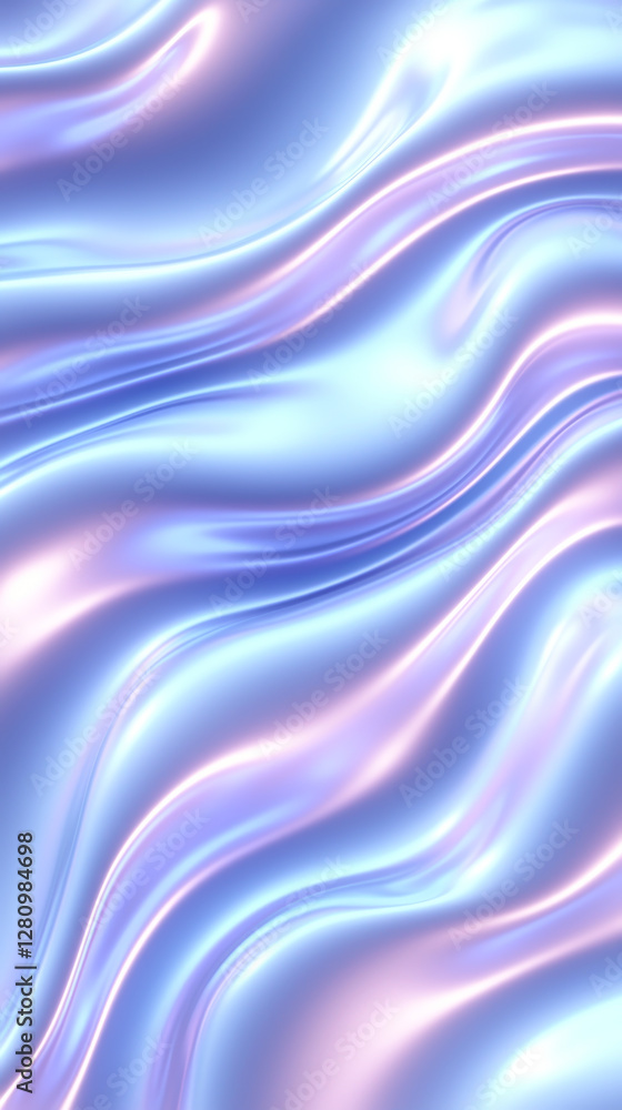 Obraz premium A mesmerizing swirl of soft blue and purple tones creating a dreamy texture.