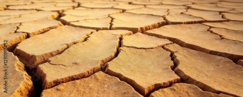 Rough, cracked earth surface, dry arid landscape, surface, dry land, dry