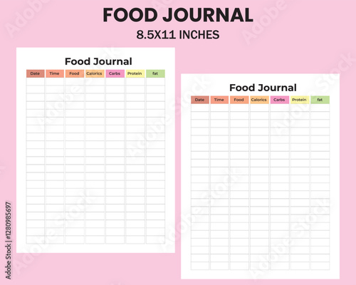Food Journal KDP Interior