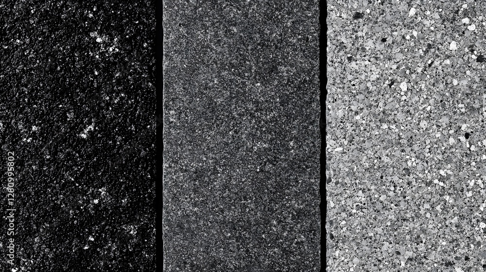 Fototapeta premium Abstract Grayscale Texture Seamless Pattern Background