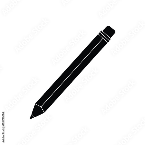 pencil on white background
